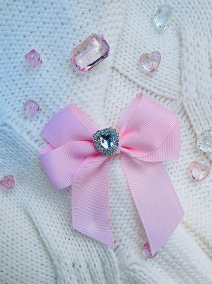 Hushposh Handmade 4 Piece Ribbon HairClip