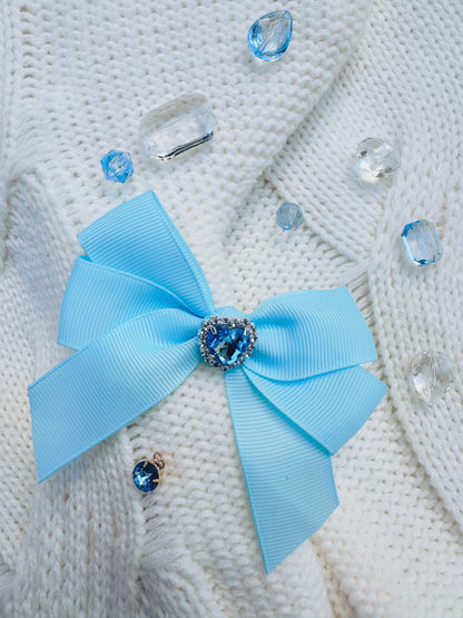 HushPosh Handmade 4 Piece Ribbon HairClip