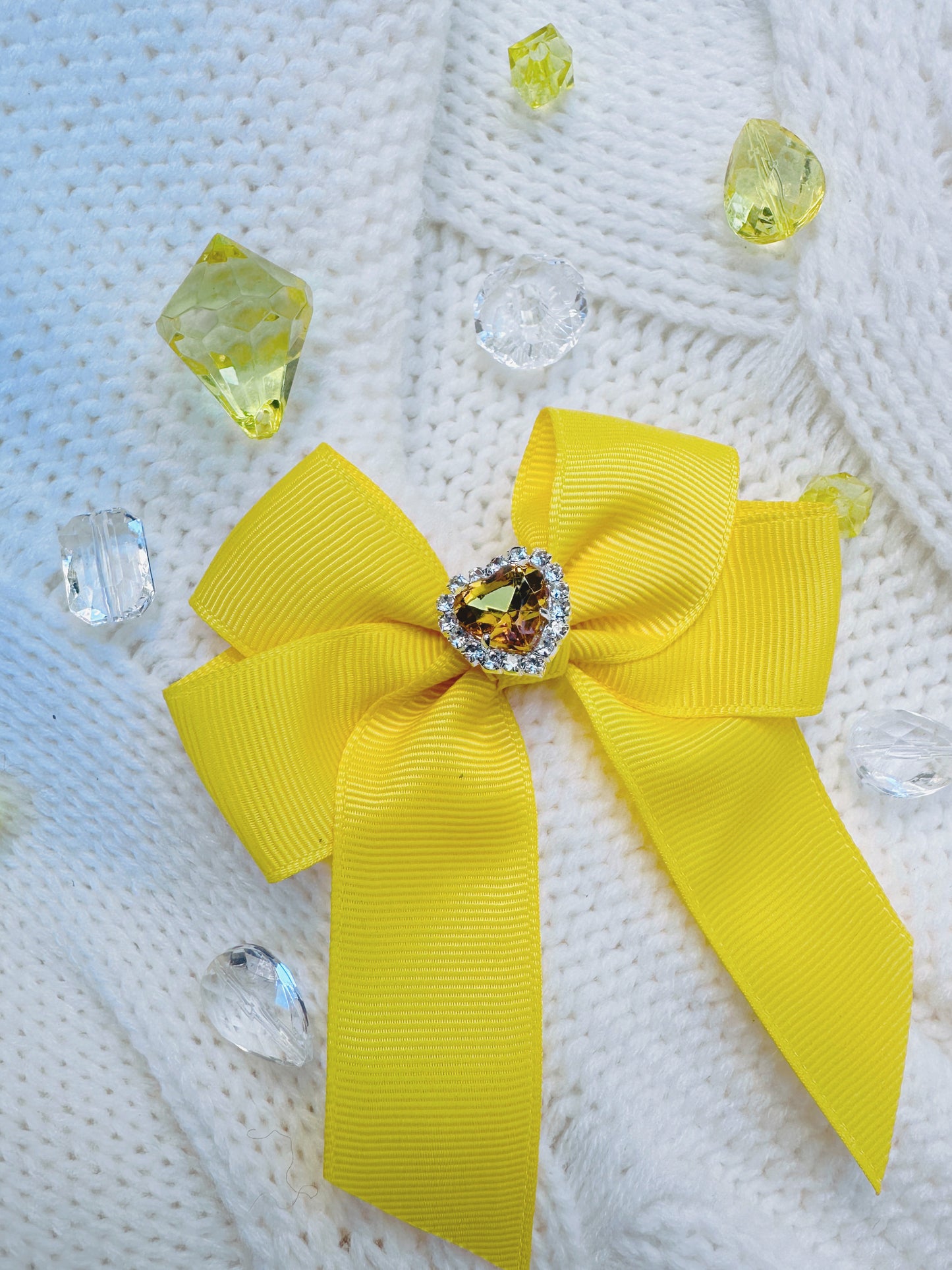 HushPosh Handmade 4 Piece Ribbon HairClip