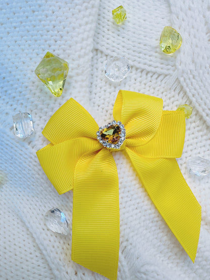 HushPosh Handmade 4 Piece Ribbon HairClip