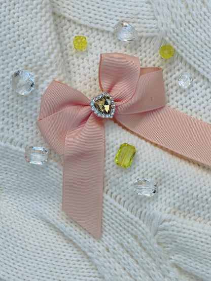 HushPosh Handmade 4 Piece Ribbon HairClip