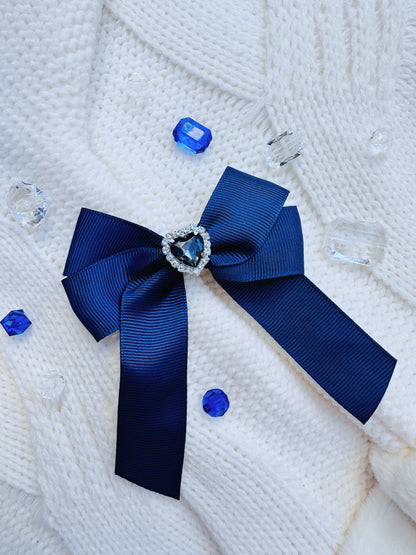 HushPosh Handmade 4 Piece Ribbon HairClip