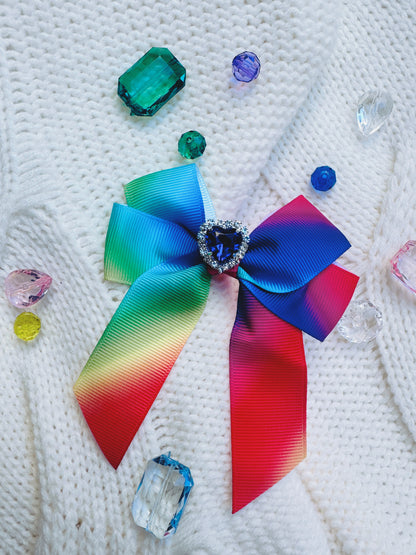 HushPosh Handmade 4 Piece Ribbon HairClip